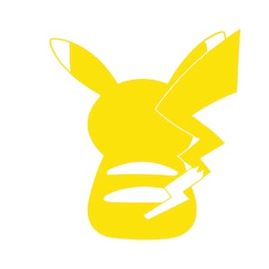 Pikachu-vinylsticker