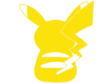 Pikachu Vinyl Sticker