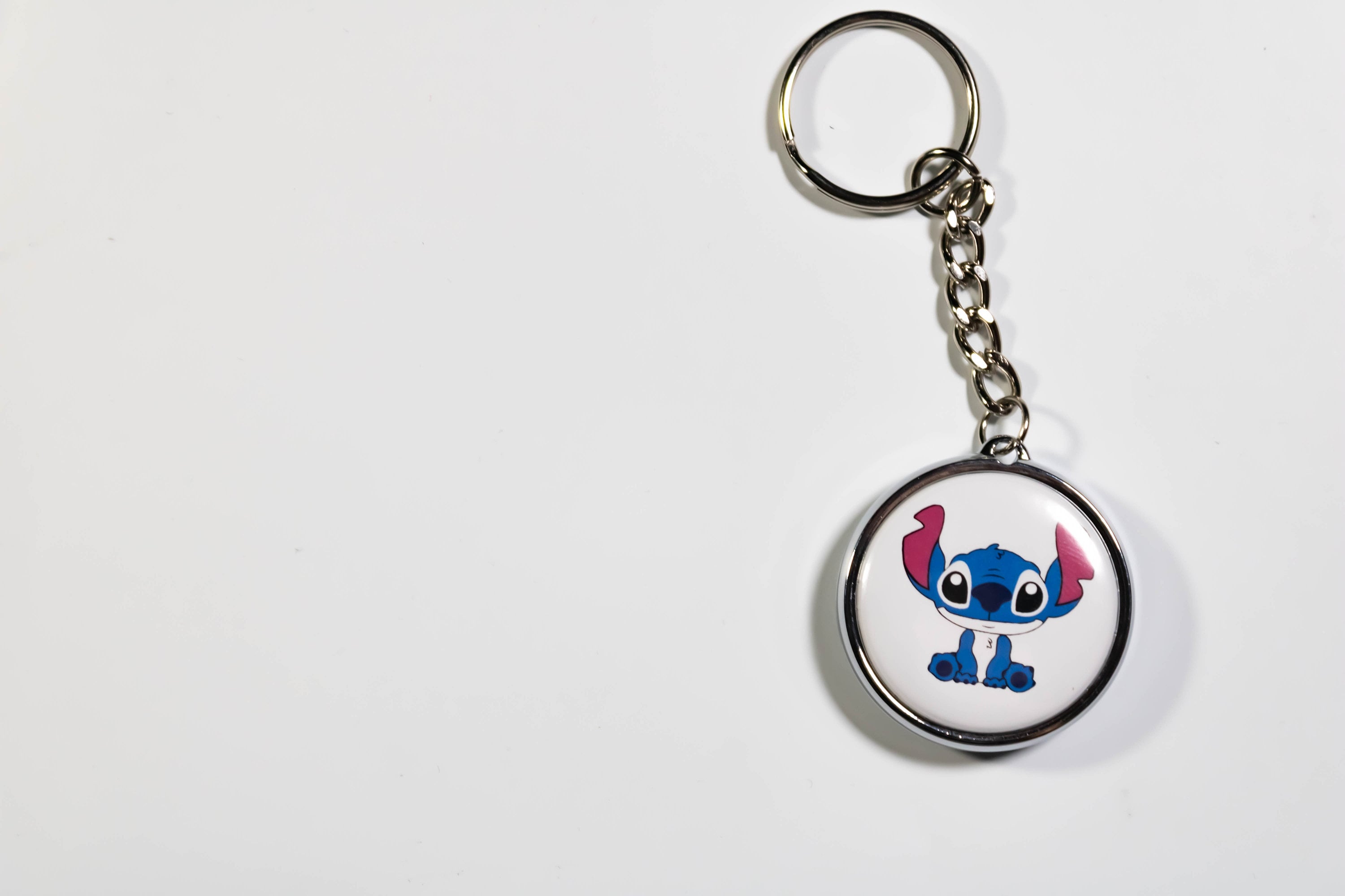 小物 FOUR STITCHES DOUBLE TAG KEYRING SMALL Stitch Double Sided Keychain - Etsy