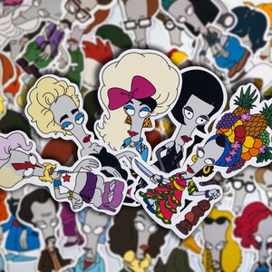 Roger the Alien Sticker Set M