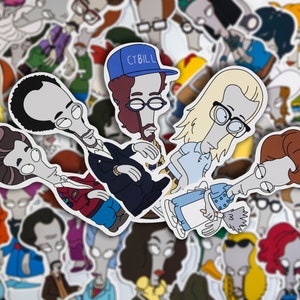 Roger the Alien Sticker Set O