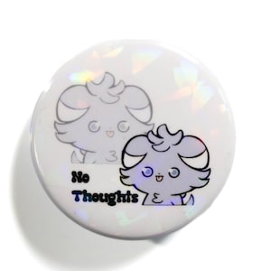 No thoughts Espurr Button