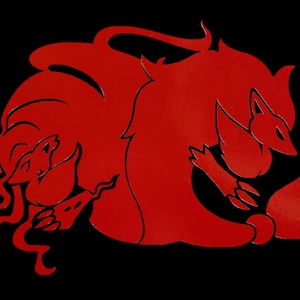 The Zoroark&#39;s Vinyl Sticker