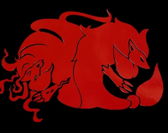La pegatina de vinilo de Zoroark