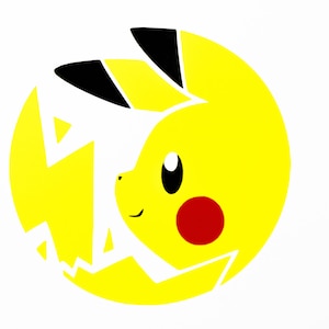 Pikachu-vinylsticker