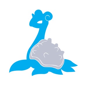 Lapras  Vinyl Sticker