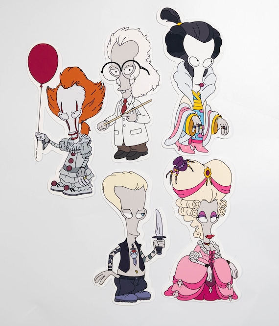 Roger the Alien Sticker Set P - Etsy