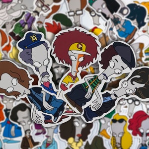 Roger the Alien Sticker Set L