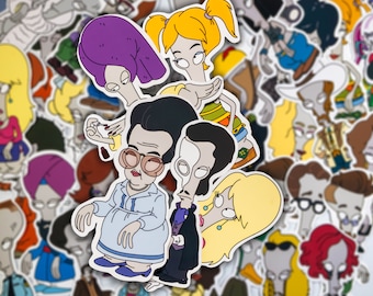 Roger the Alien Sticker Set F