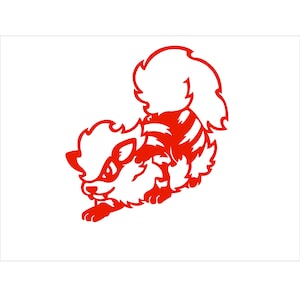 Arcanine Vinyl Sticker