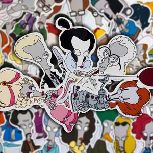 Roger the Alien Sticker Set P