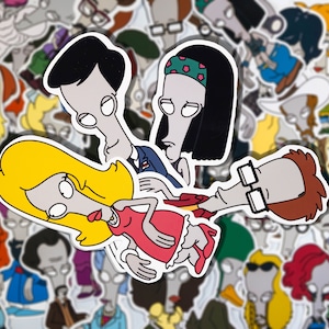 Roger the Alien Sticker Smith Family Set
