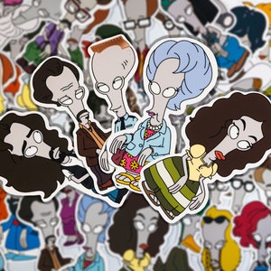 Roger the Alien Sticker Set I