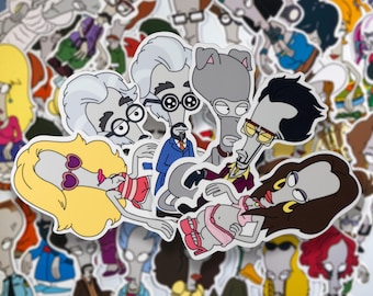 Roger the Alien Sticker Set S