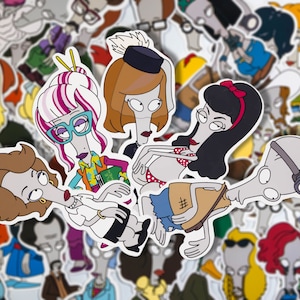 Roger the Alien Sticker Set H