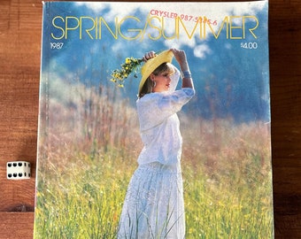 Vintage 1987 Original Catalog Sears catalog Spring/Summer | Spring/Summer - English