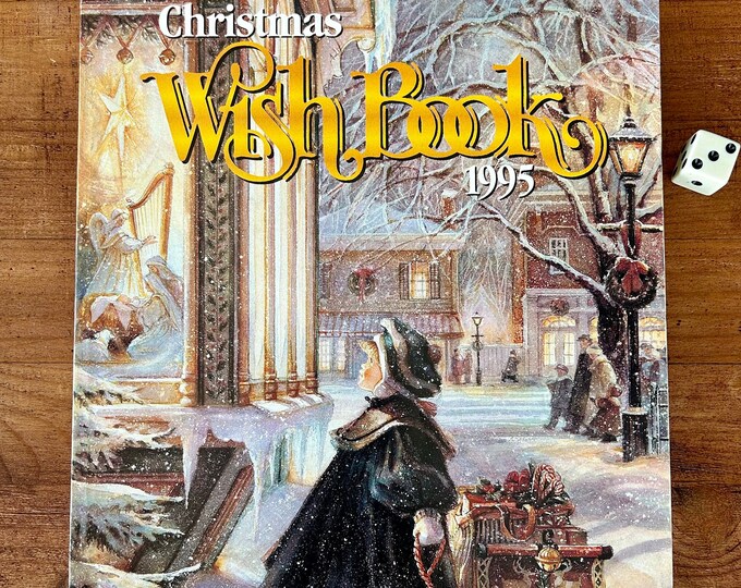 Vintage 1995 Original Catalog Sears CHRISTMAS Wish Book Sears