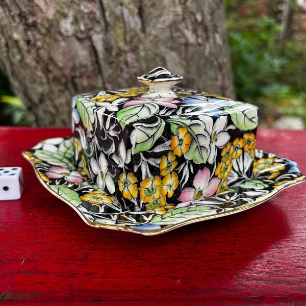 English Butter Dish Etsy