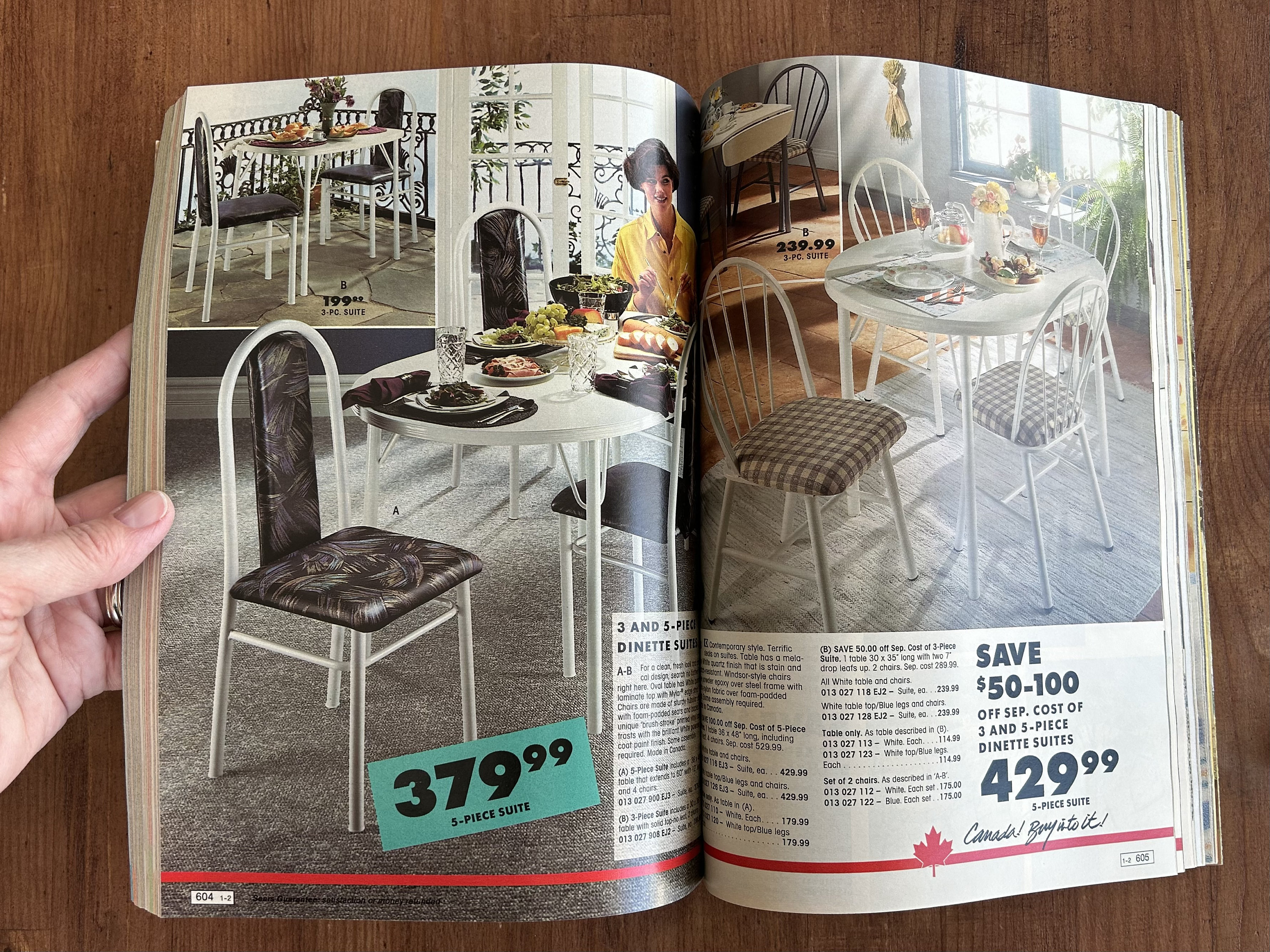 Vintage 1993 Original Canadas National Catalog SEARS 40 Years spring