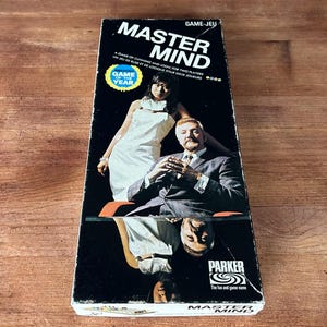 Vintage Game Mastermind | Mastermind-spel '70 - engelska och franska