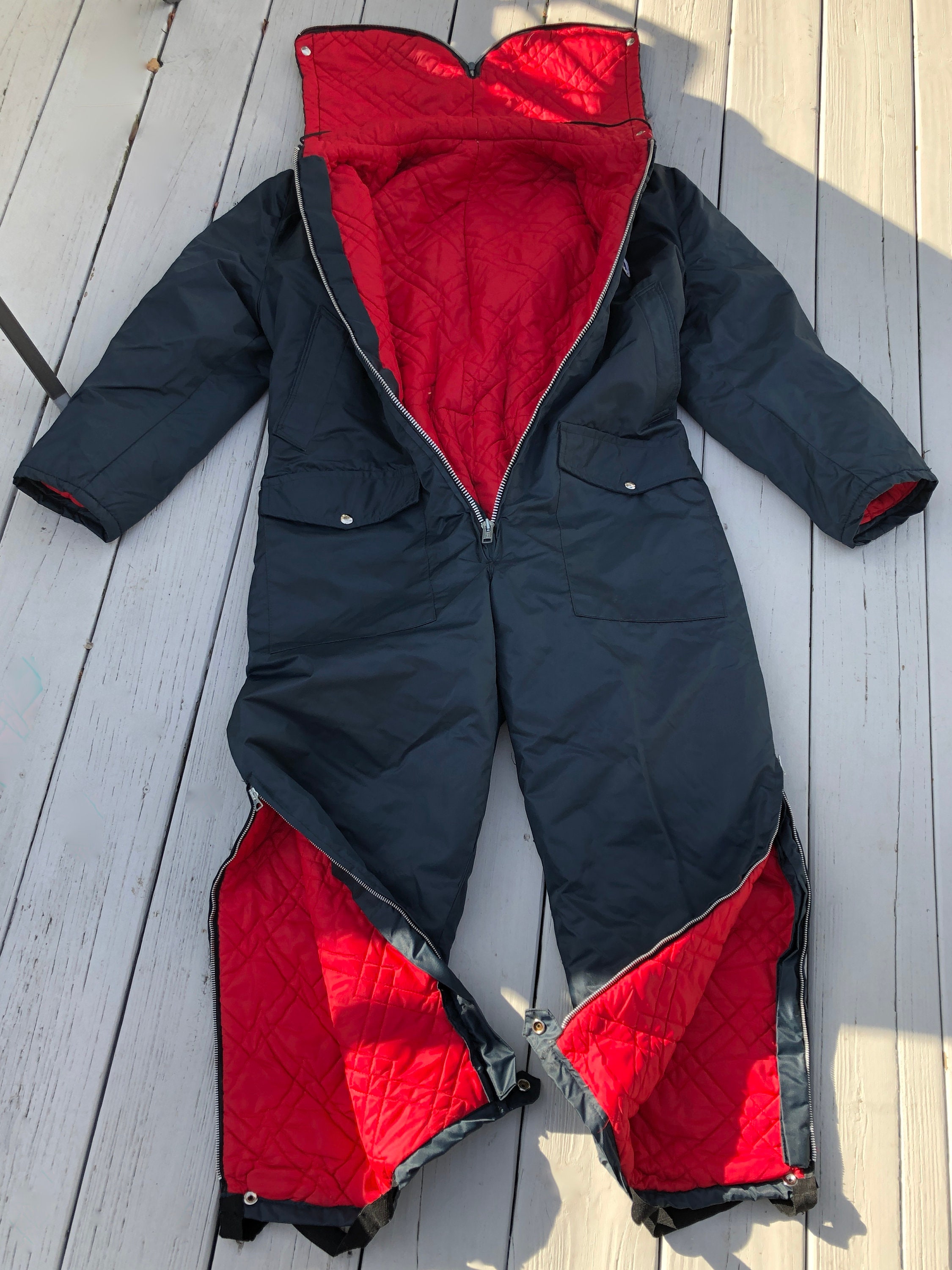 Vintage Ski-doo Snowmobile One-piece Suit, Winter Clothing - Etsy
