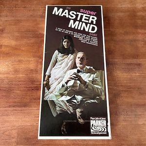 Vintage Super MasterMind brädspel nr A241 | Super MasterMind brädspel av Parker 1975 - Engelska och franska