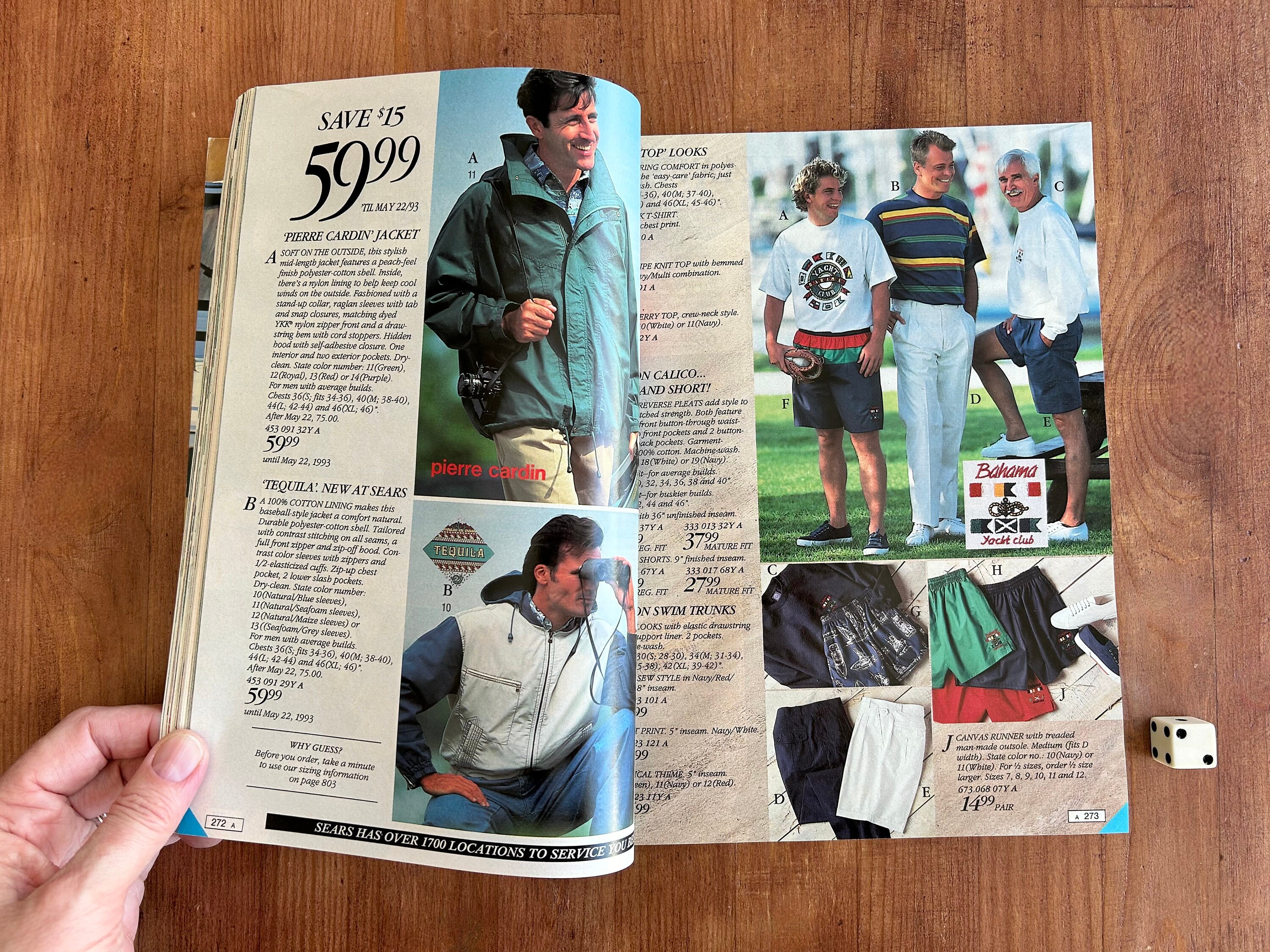 Vintage 1993 Original Canadas National Catalog SEARS 40 Years spring