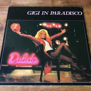Vinyl Record LP - Dalida Gigi in Paradisco, 1980 Music VG+ ABL-7073
