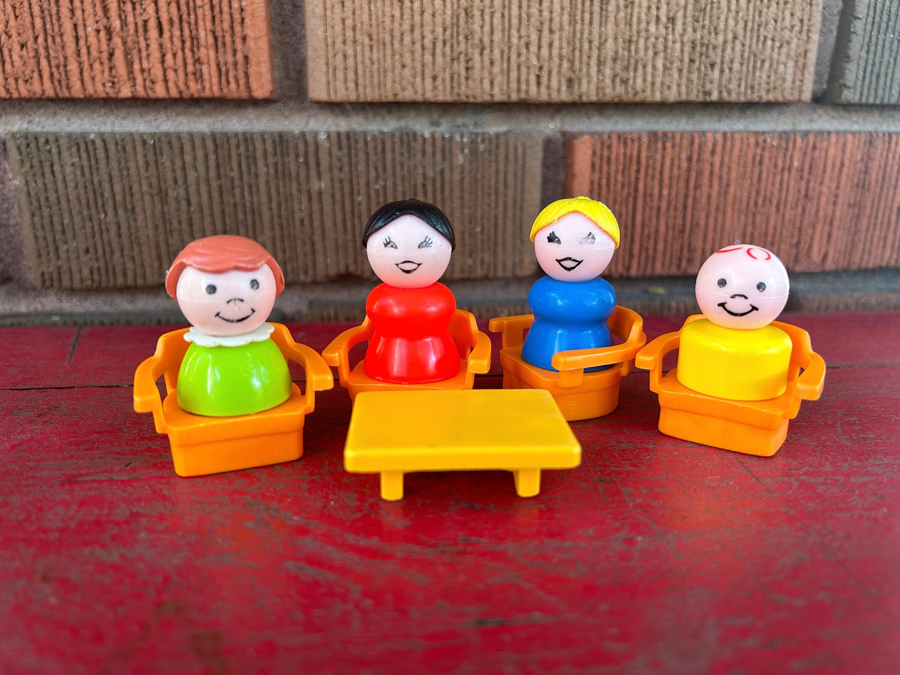JEU JOUET ANCIEN Activity Center Fisher Price 1973 tableau activité