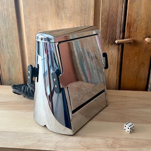 Tostadora Clipper vintage cromada, 1920-1930, funcional | Tostadora Clipper vintage cromada, 1920-1930, funcional