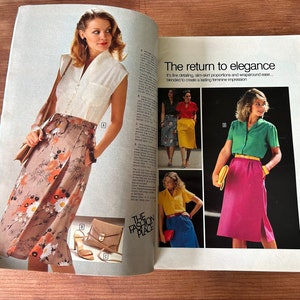 Vintage 1980 Original Catalog Sears catalog Spring and Summer Spring/Summer In English image 2