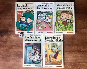Set of 9 novels for children from 6 to 9 years old from La Courte Échelle, Books, First Novel