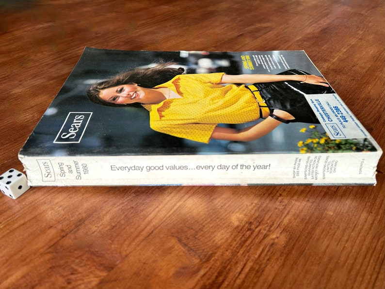 Vintage 1980 Original Catalog Sears catalog Spring and Summer Spring/Summer In English image 9