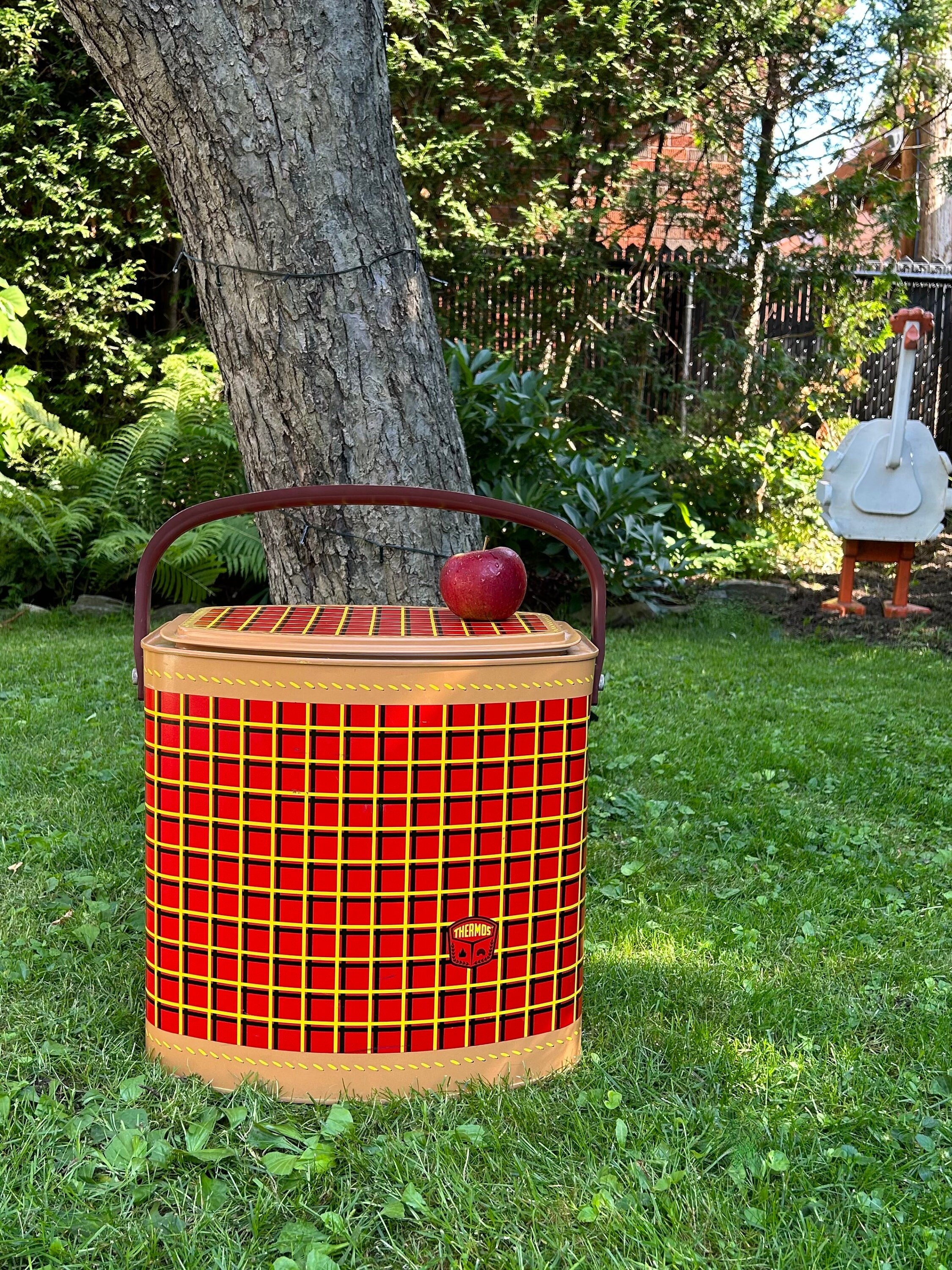 Vintage Thermos Cooler - Etsy Vintage Thermos Cooler - Etsy