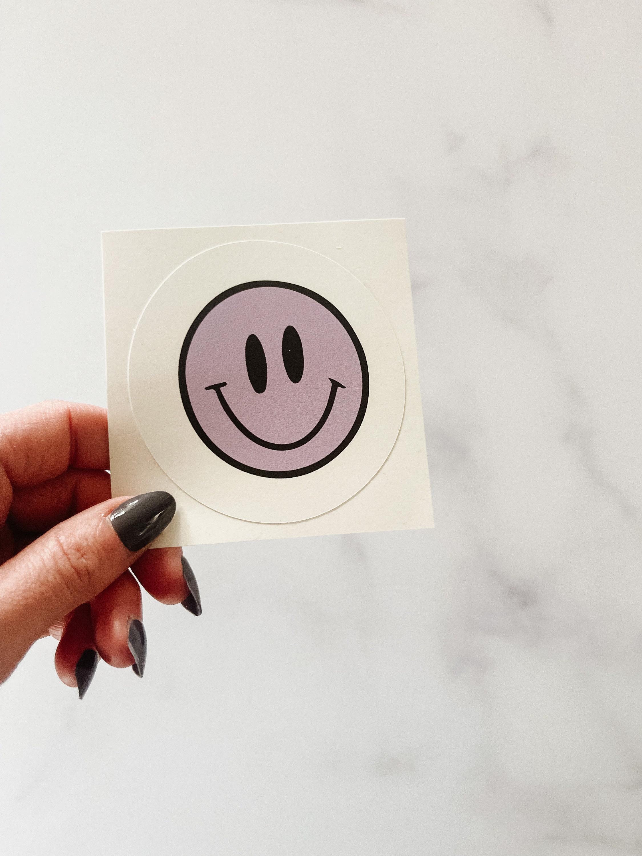 Smiley Sticker - Etsy