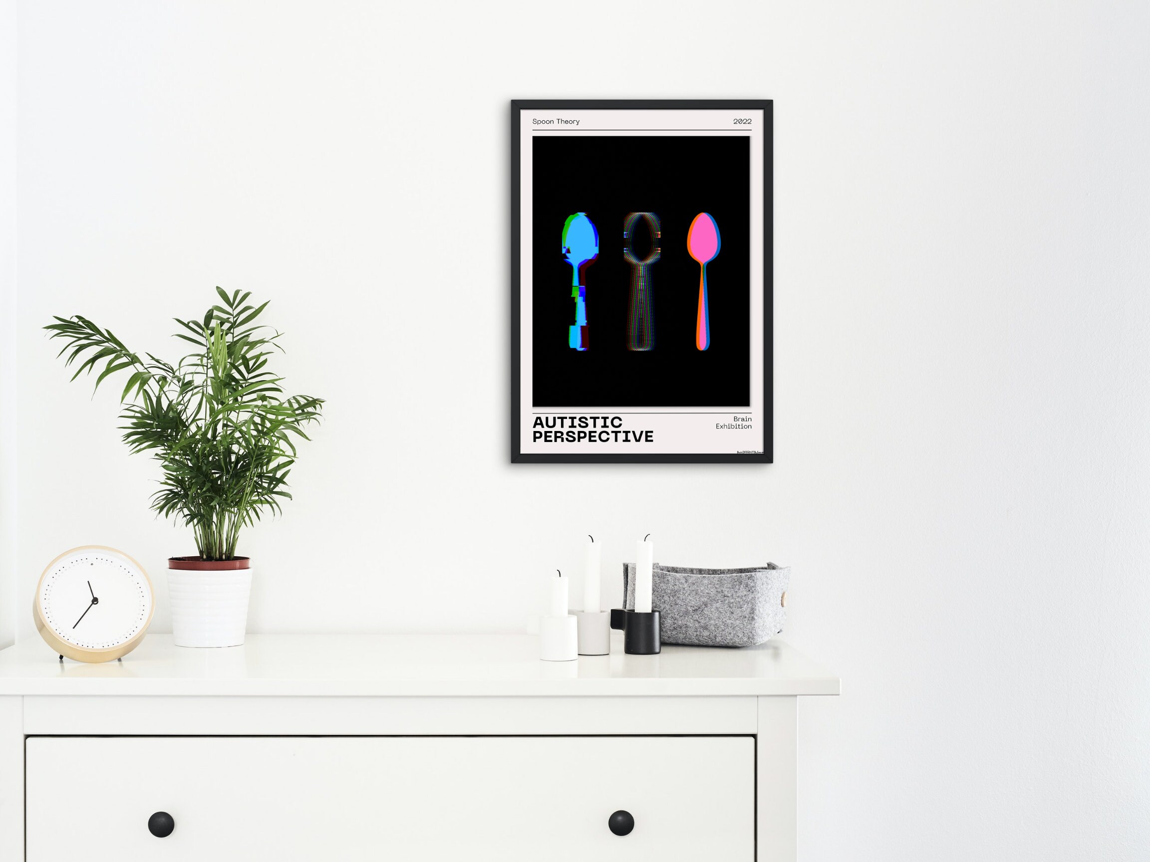 Autistic Spoon Theory Poster - Autism Acceptance Digital Download ...