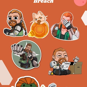 BREACH VALORANT meme | sticker valorant, imperméable