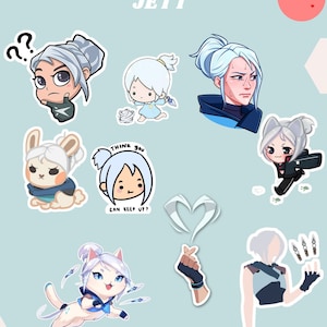 JETT VALORANT | Pack jett , sticker jett