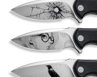 Custom Engraved Civivi Mini Praxis Knife – Personalized EDC Gift