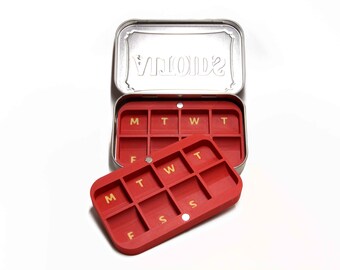 Altoids Tin Pill Storage Insert - Ingenious Design for Organized Medication