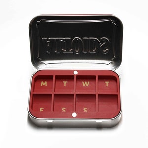 Altoids Tin Pill Storage Insert Ingenious Design for Organized ...