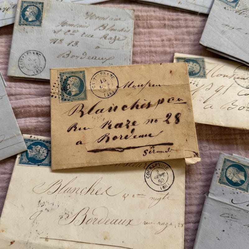 Antique Hand Written Letters - Etsy