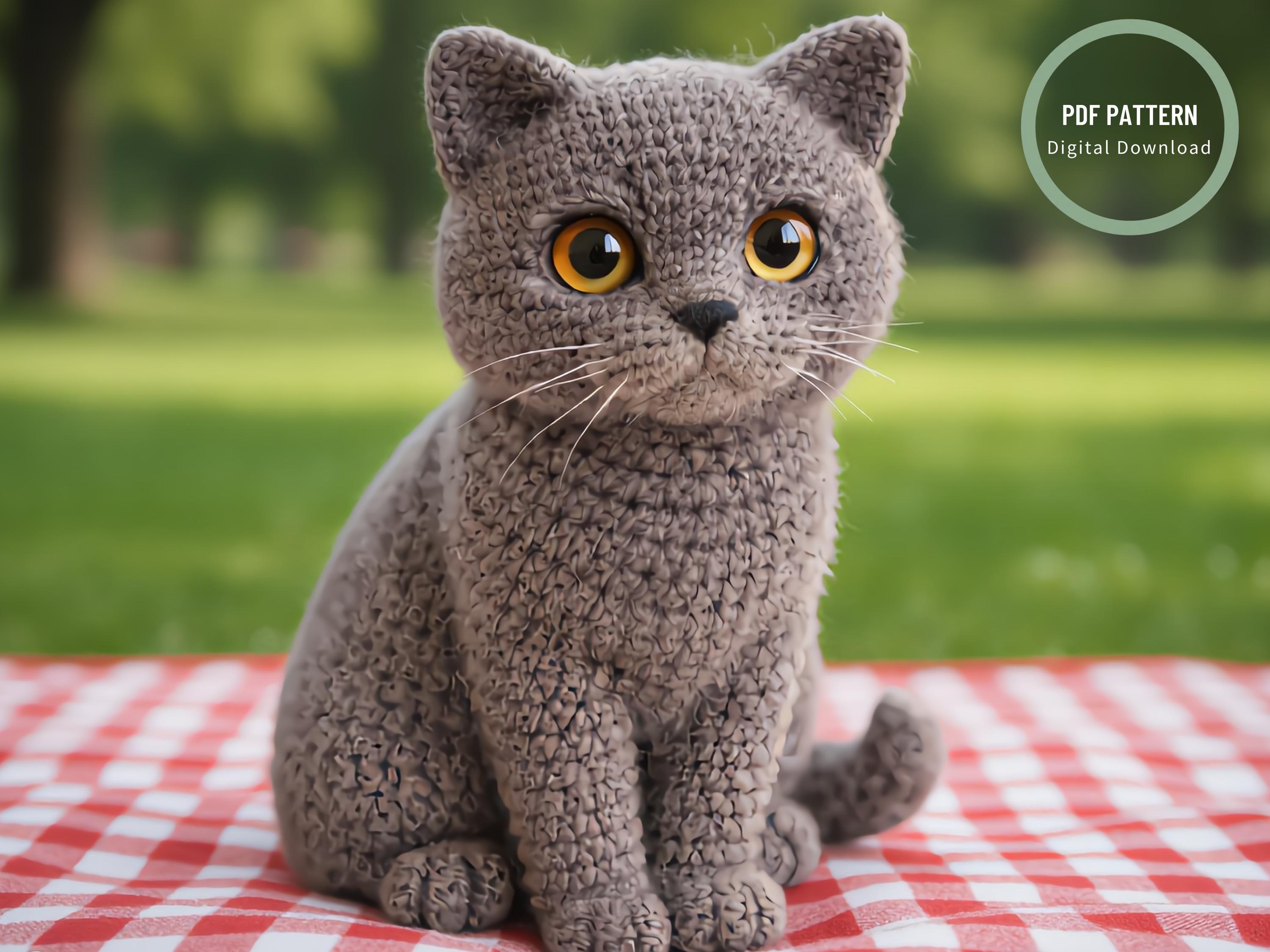 猫のあみぐるみ - Etsy 日本