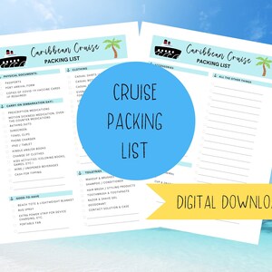 Caribbean Cruise Packing List