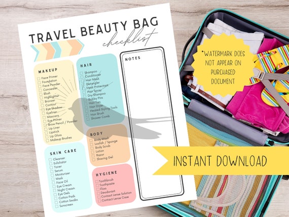 The Ultimate Toiletry Kit Packing List