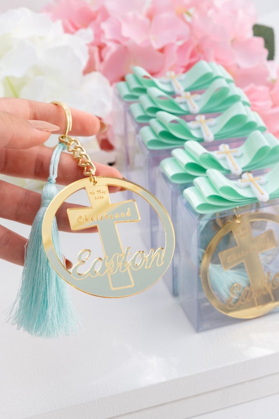 Baptism Favors First Communion Personalized Baptism Favors Etsy