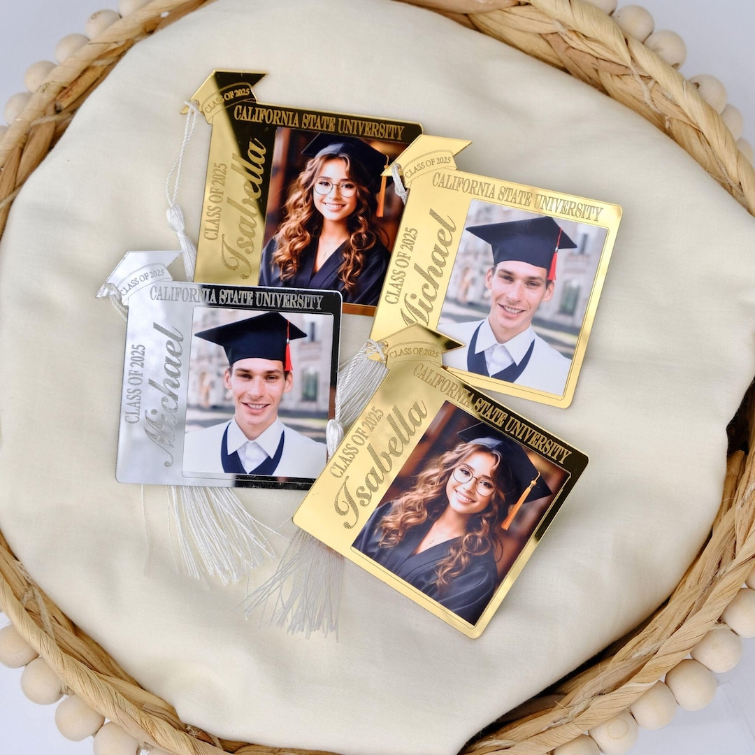 Personalized Graduation Photo Magnet, Class of 2026 Keepsake - Etsy
