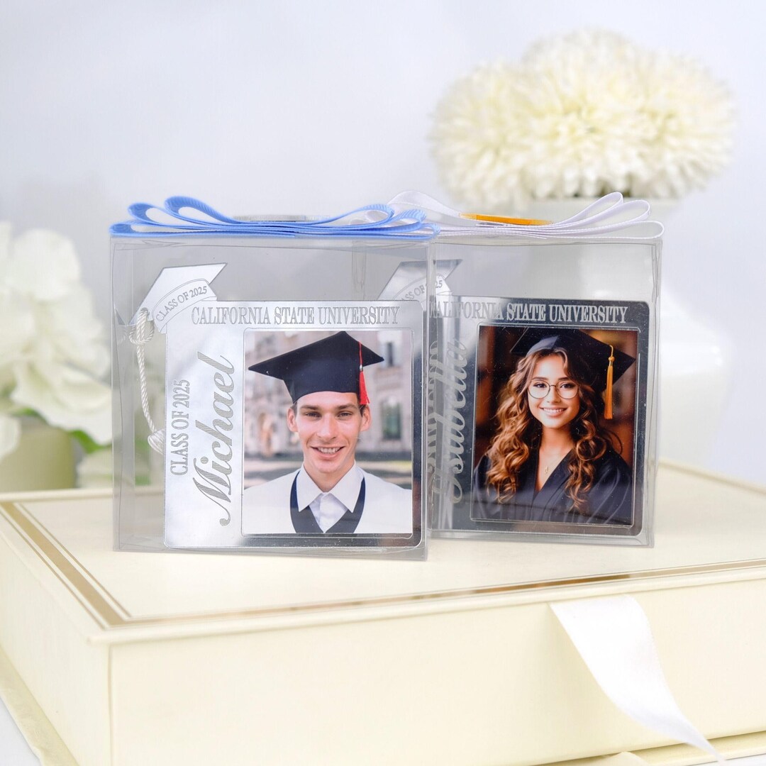 Personalized Graduation Photo Magnet Favor, Class of 2026 Keepsake - Etsy