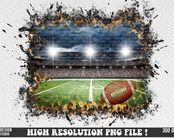 Football Stadium Png, Football Background Png, Distressed Football Png, Football Season Png, Friday Night Lights Png, Football Clipart Png