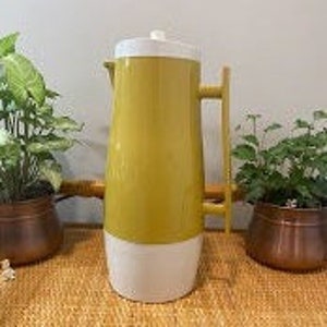 Vintage Gold Aladdin Beverage Butler Thermos Pitcher